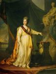 Левицкий Д.Г. Екатерина II – законодательница в храме богини Правосудия. 1783.